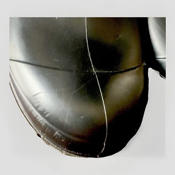 UGG Australia Shelby Black Matte Tall Rubber Rain Boots 1098249 Womens Size 7 - Picture 11 of 12